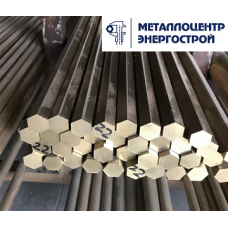 Латунный шестигранник ЛС59-1 ш 20х3000 п/т
