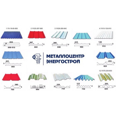 Профилированный лист (RAL) Н75 0,65мм