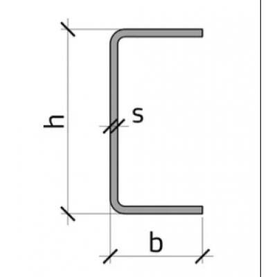 Швеллер гнутый 200х60х6